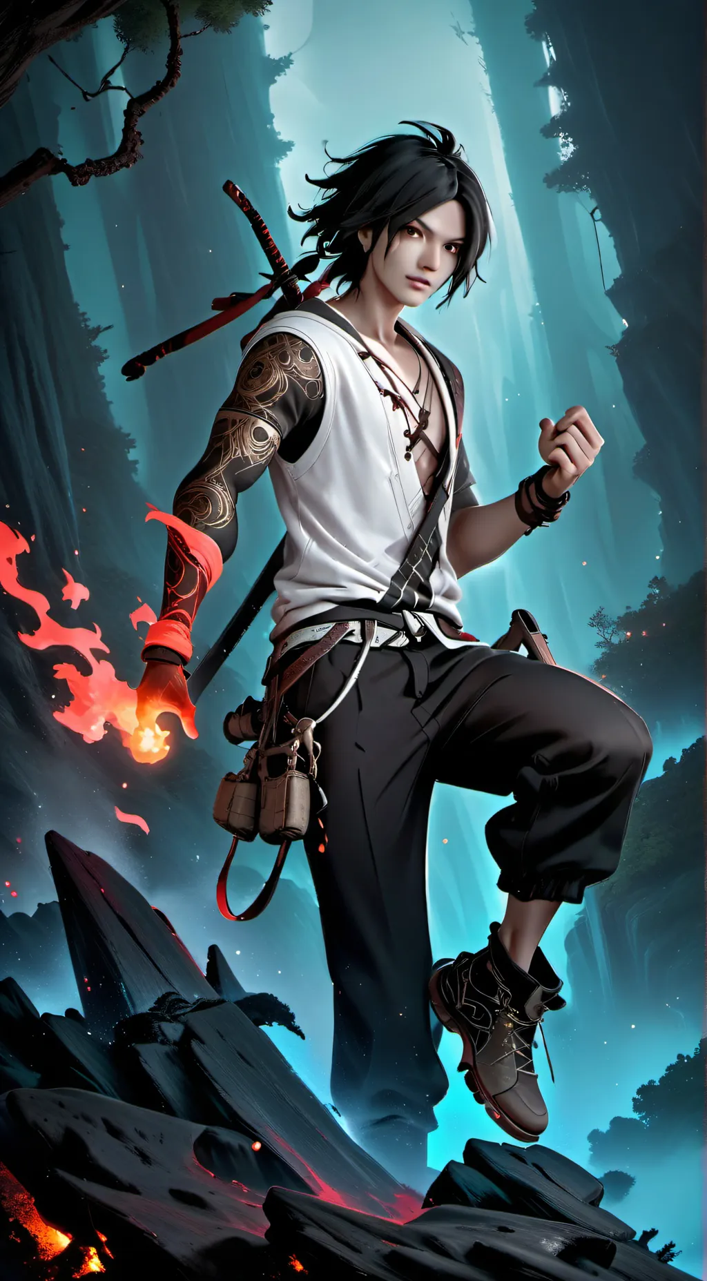 ai character: Big brother background