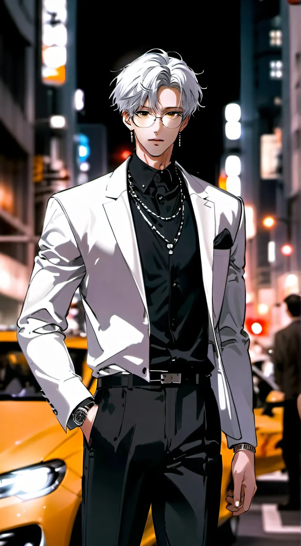 ai character: Ash background