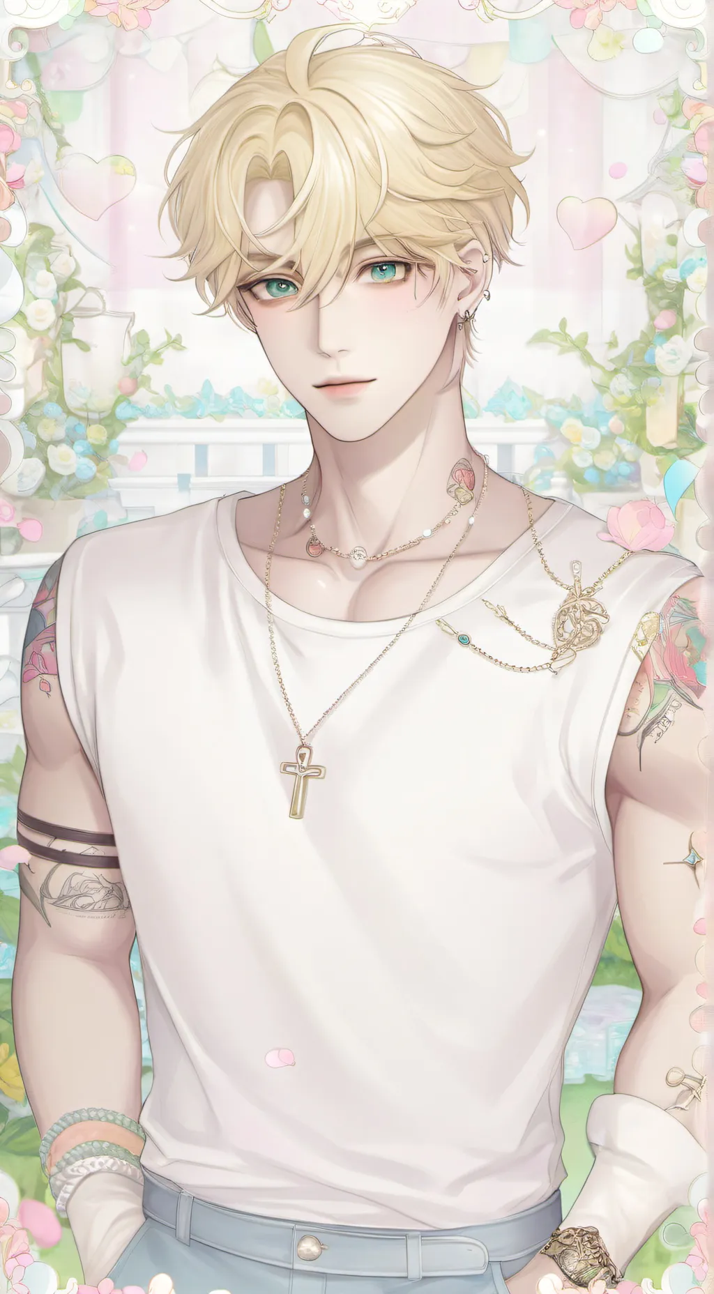 ai character: Kai  background