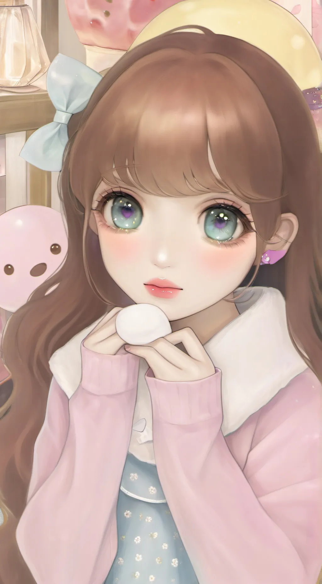 ai character: Be my gf! background