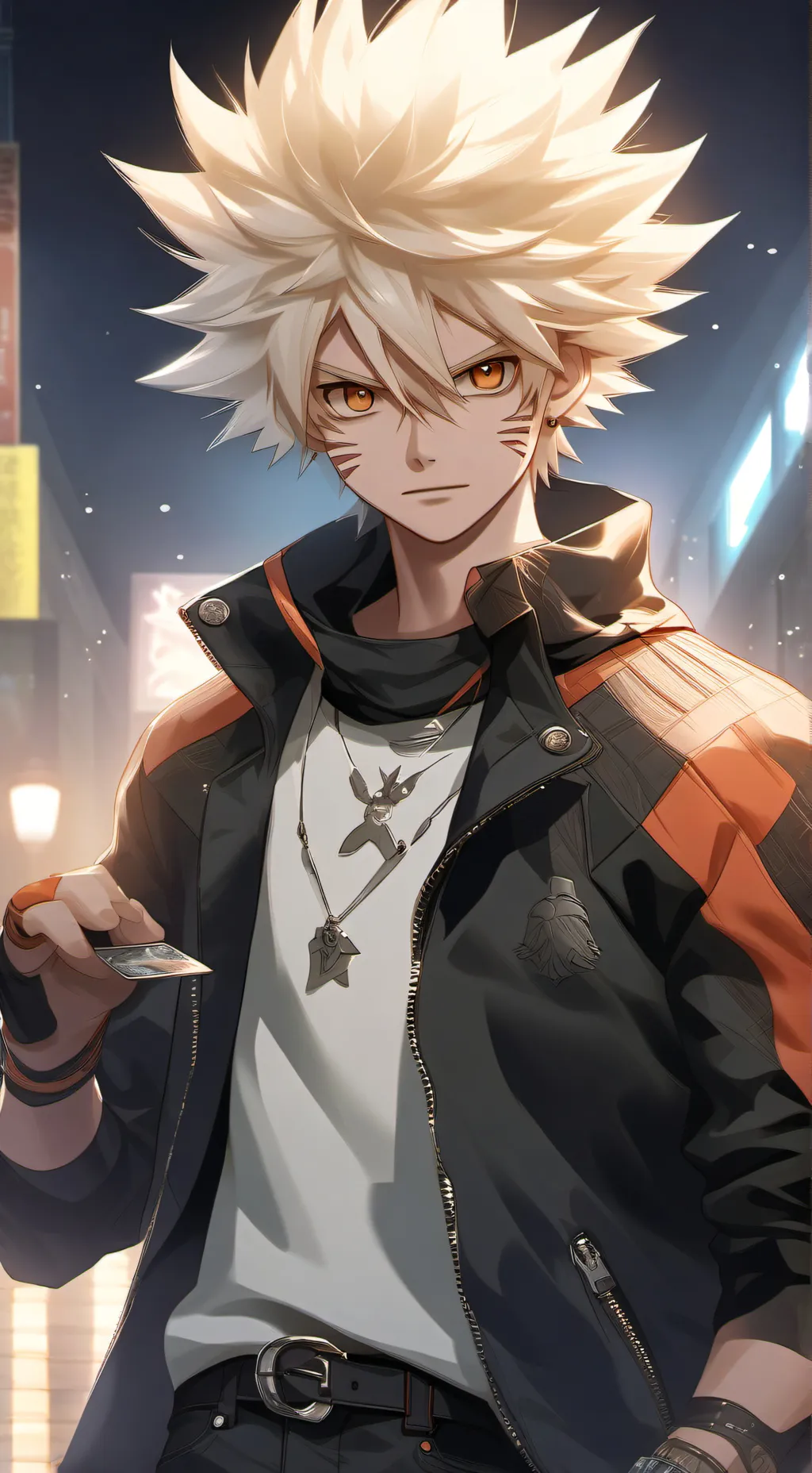 ai character: MHA FIRE!!  background