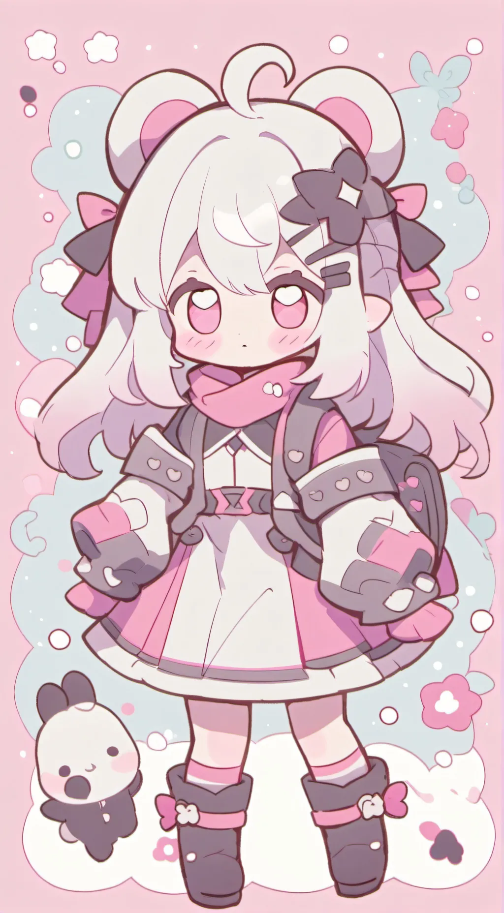 ai character: Tu prima bebé  background