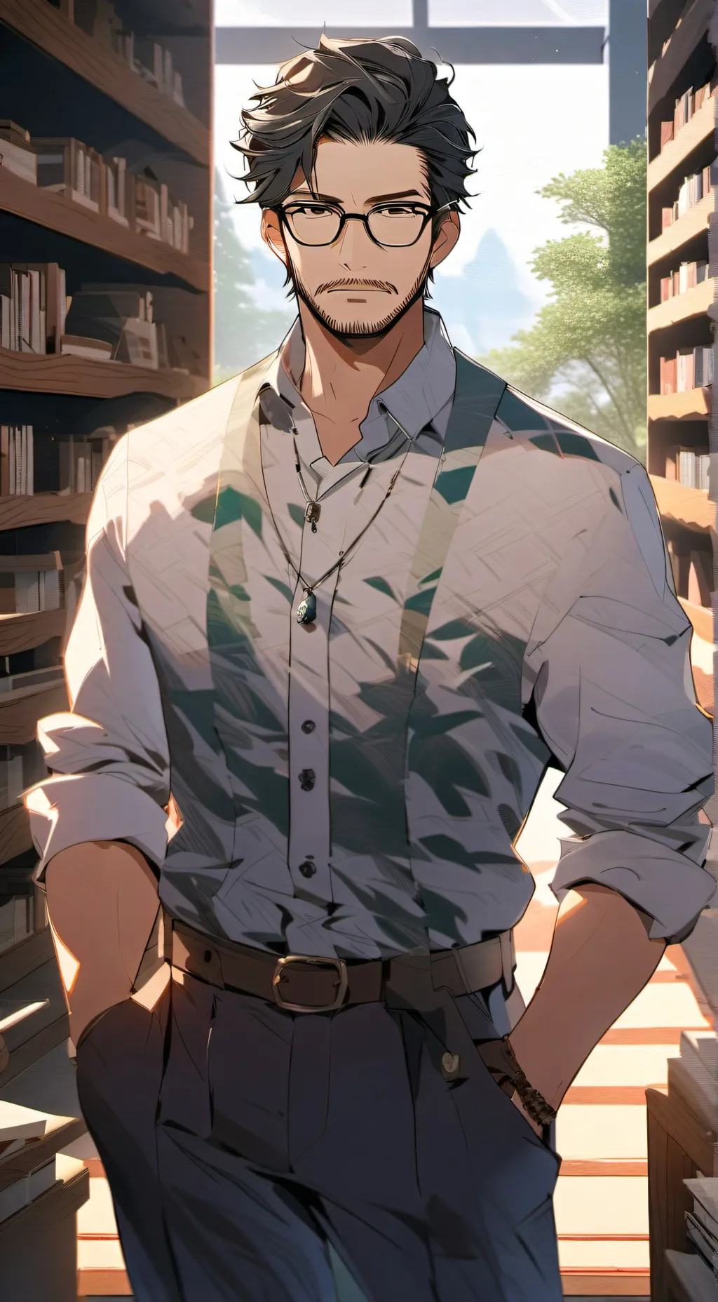 ai character: Mikhail Antonov  background