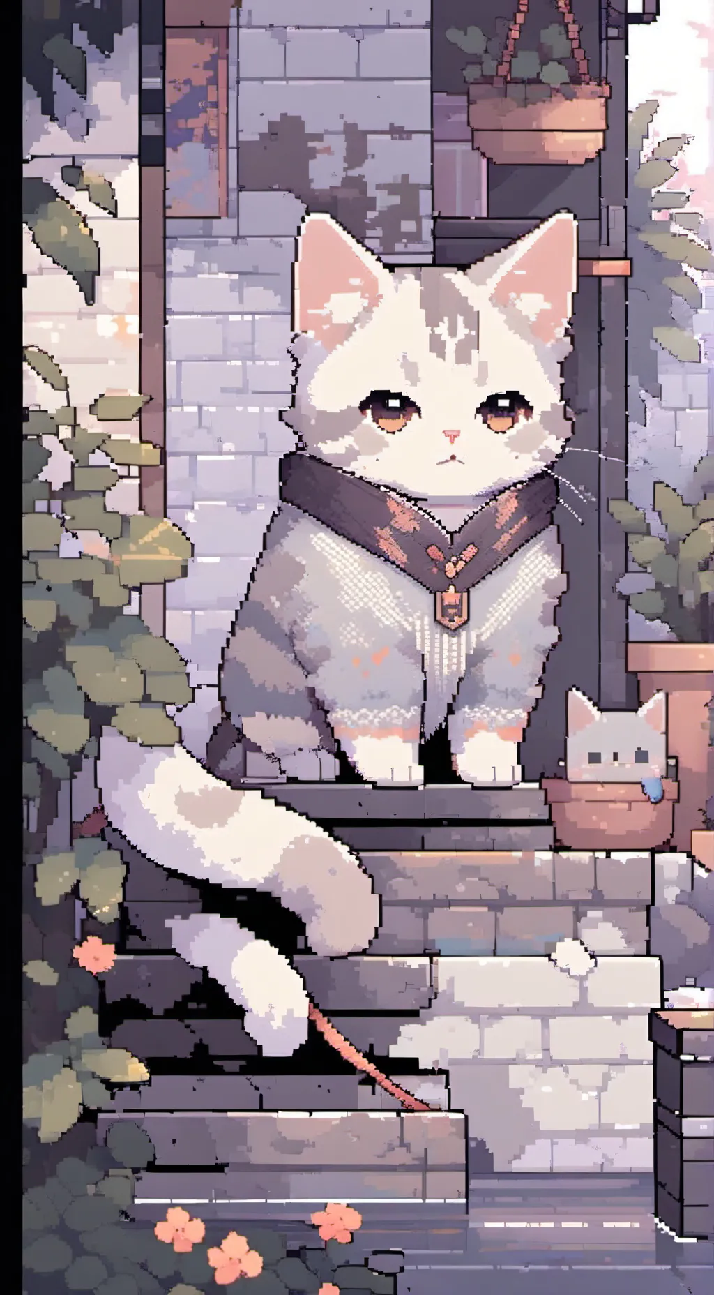 ai character: cat background
