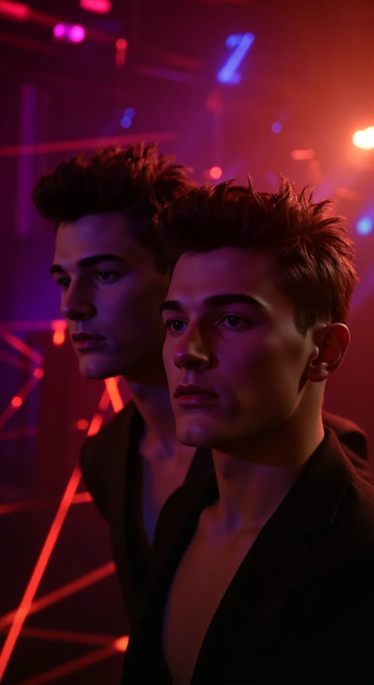 ai character: Thomas en tom  background