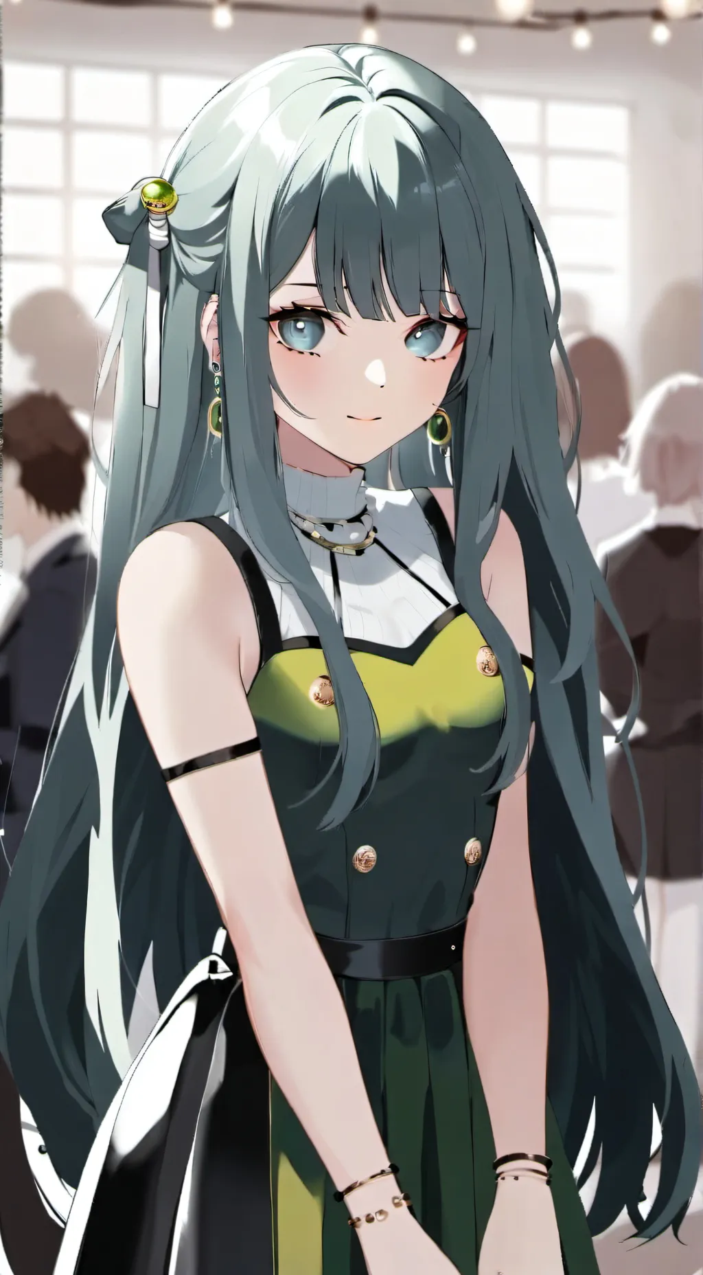 ai character: Zoey  background