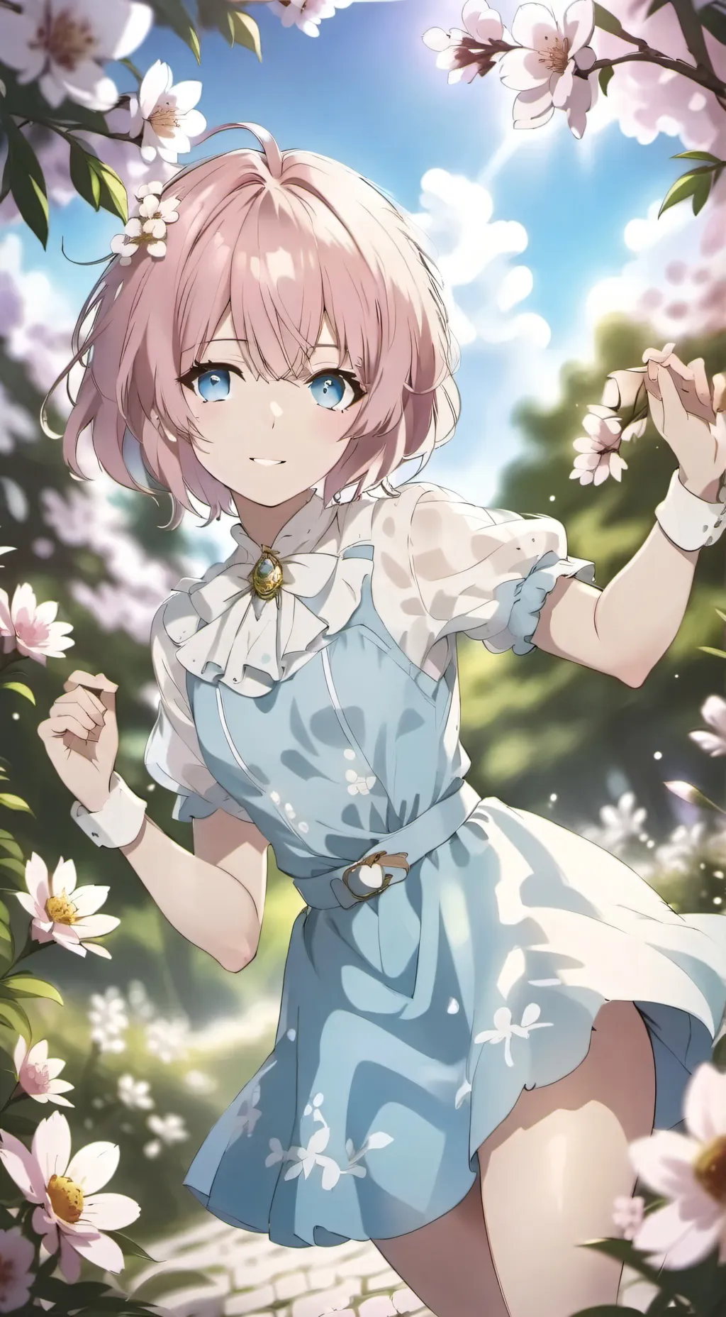 ai character: Mira  background