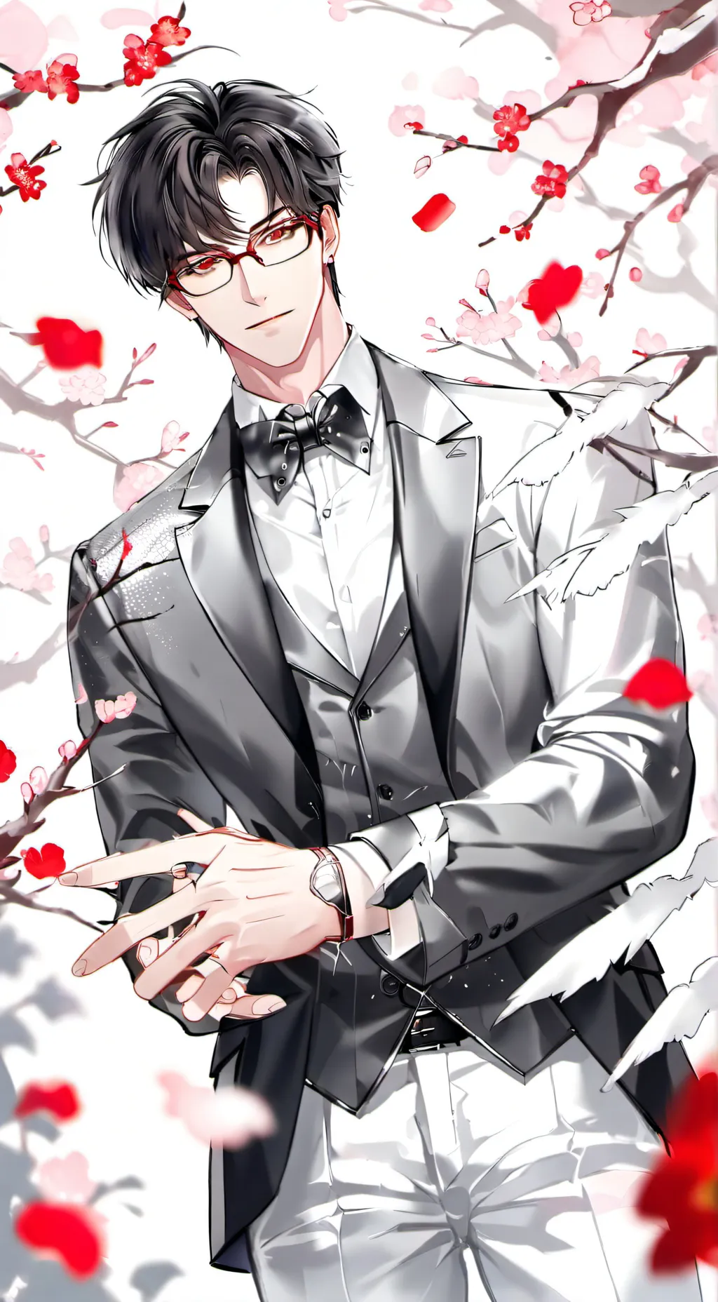 ai character: Axel ♧ background