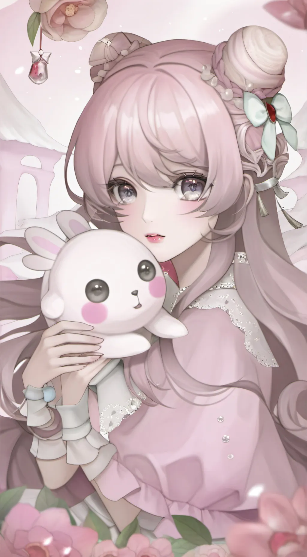 ai character: Oliva  background
