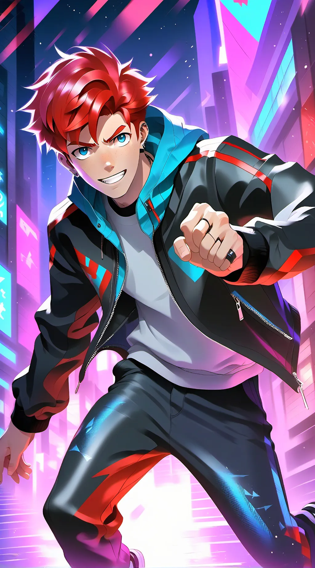 ai character: Mike background