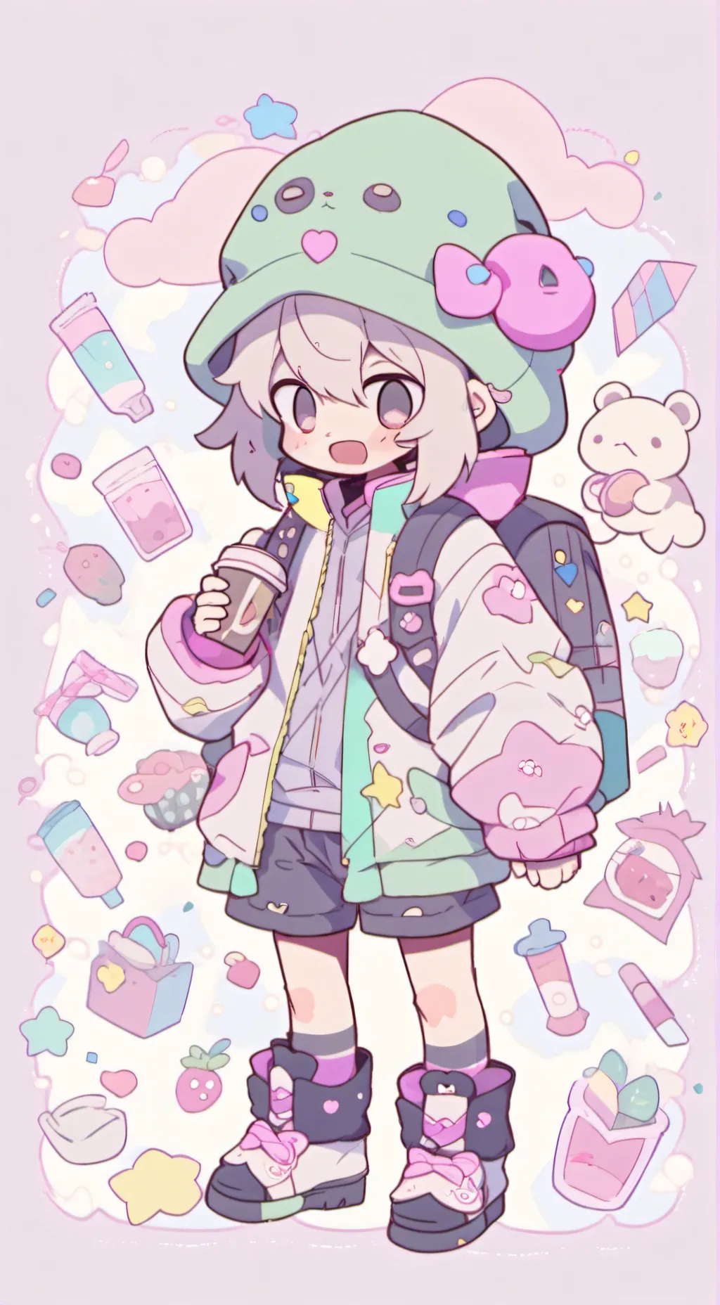 ai character: 𝒈𝒂𝒎𝒆𝒓 𝒃𝒂𝒌𝒖𝒈𝒐 background