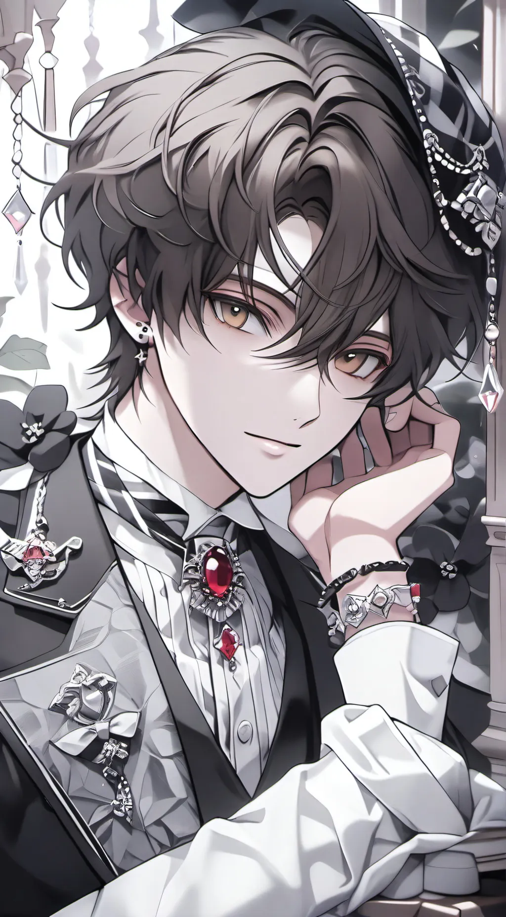 ai character: Leo background