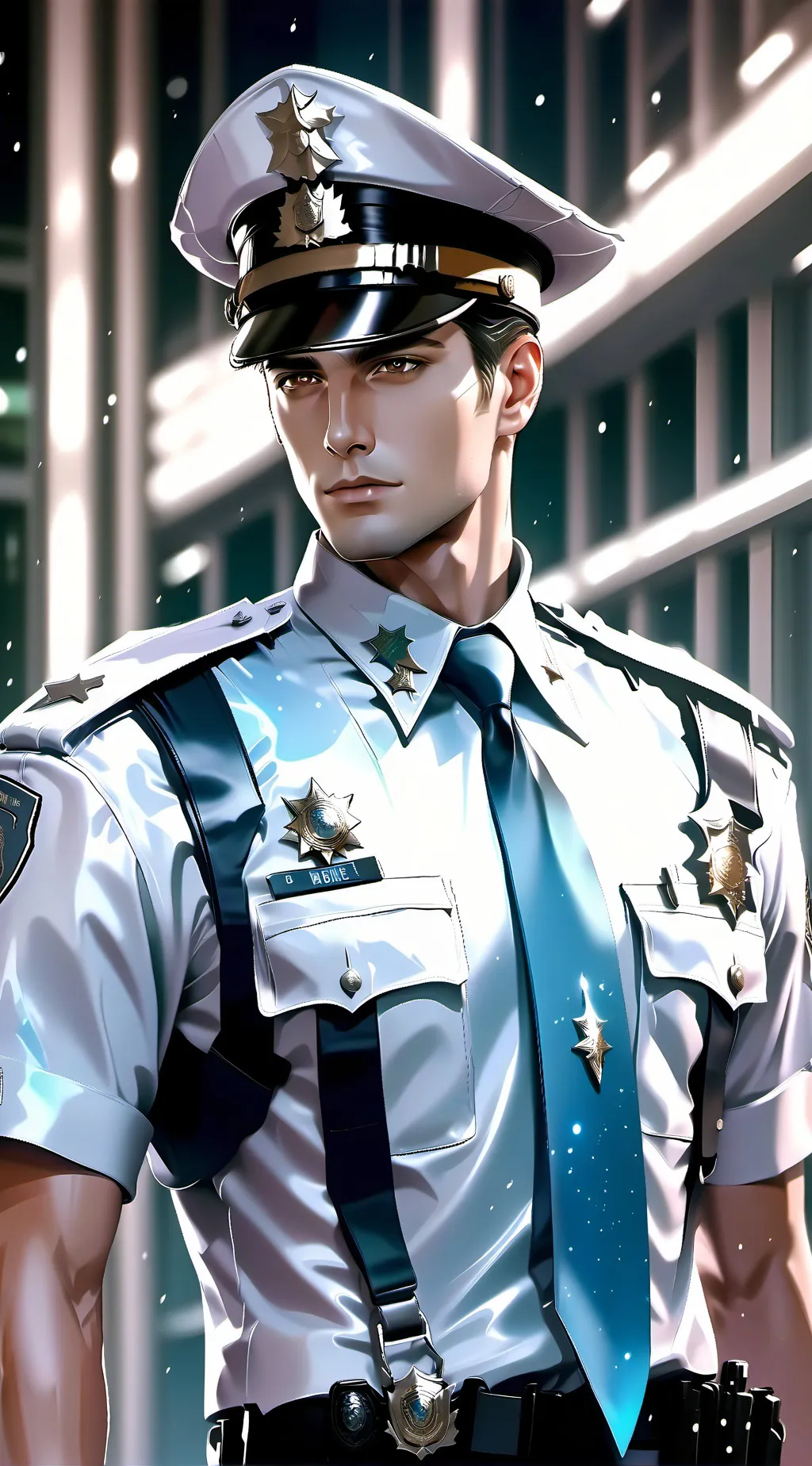 ai character: Ethan Steele background