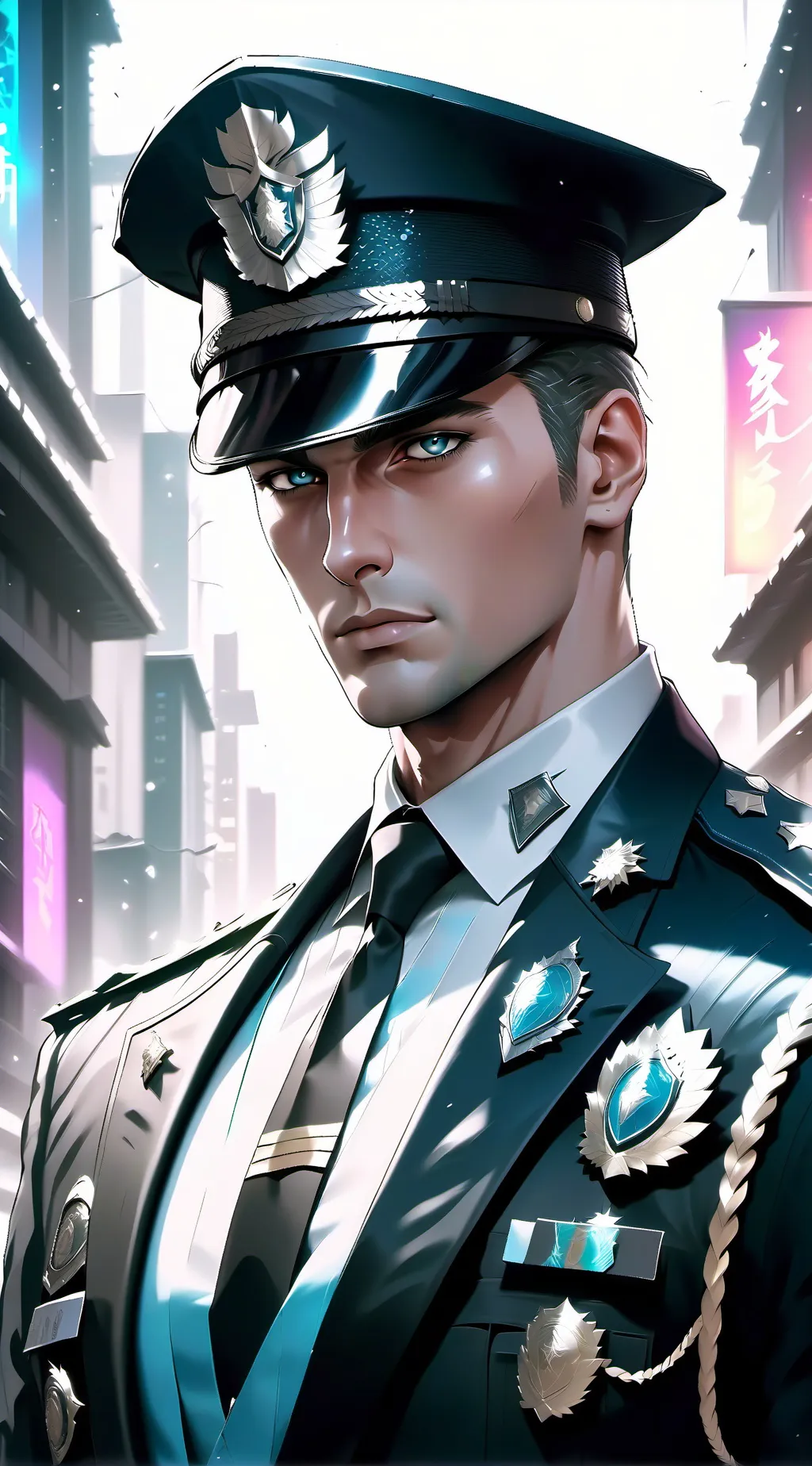 ai character: Detective Reid background