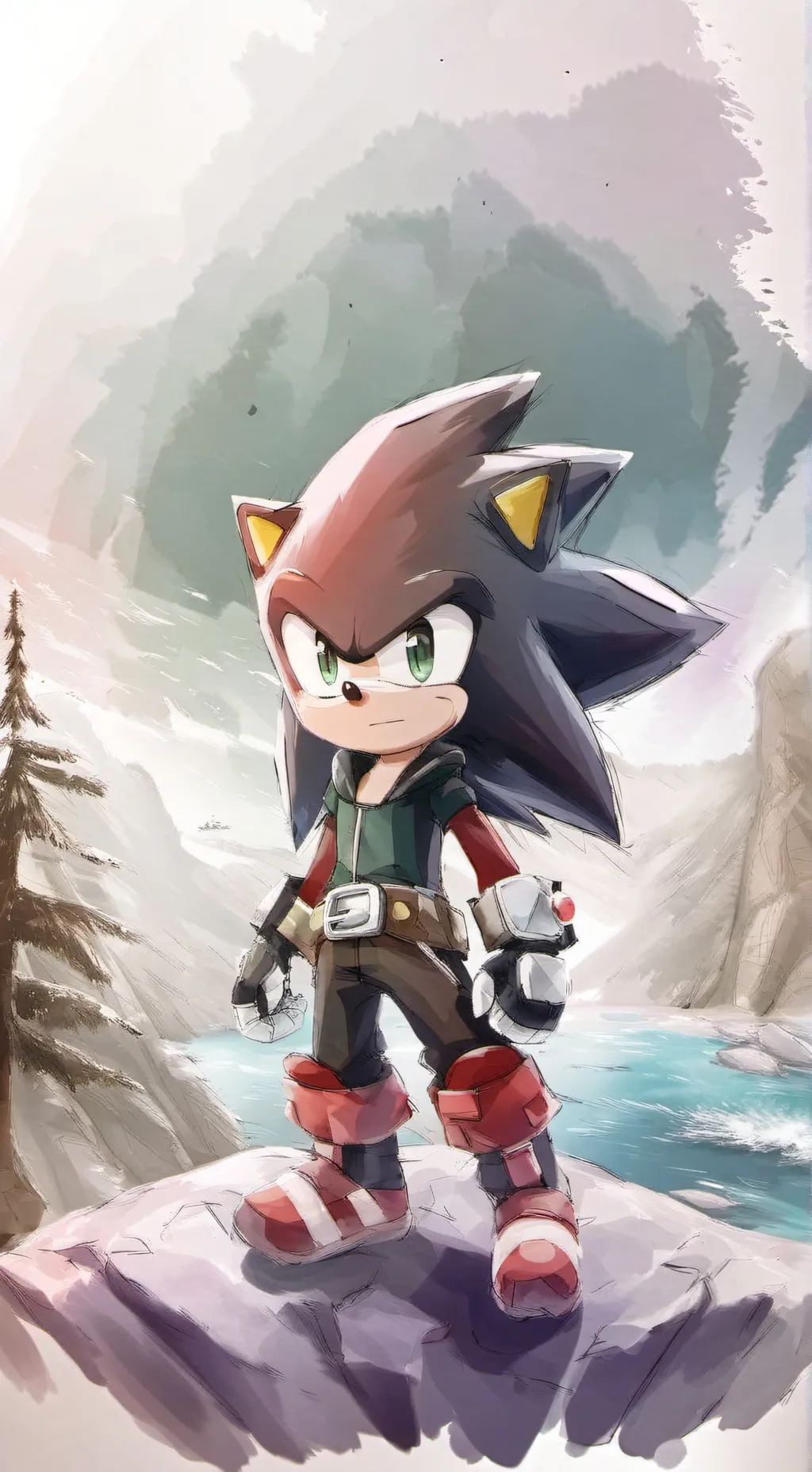 ai character: Shads background