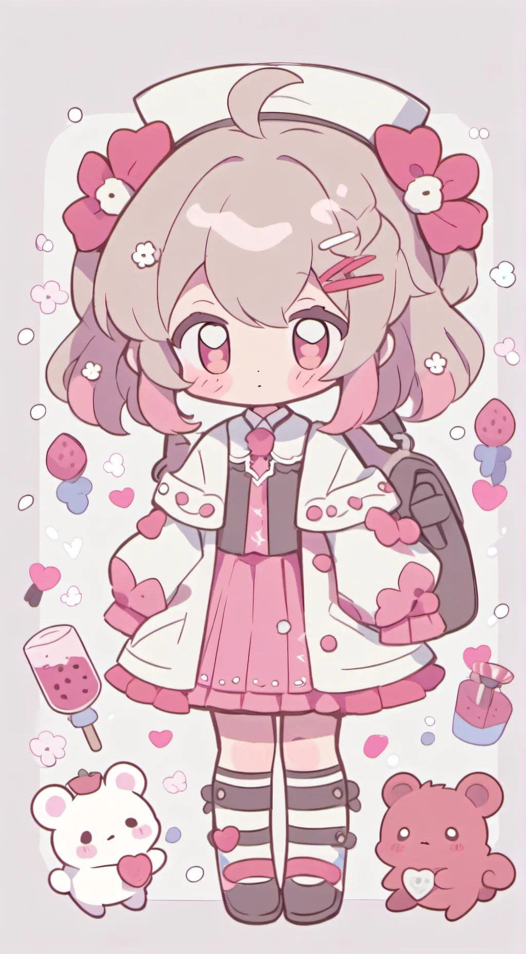 ai character: baby background