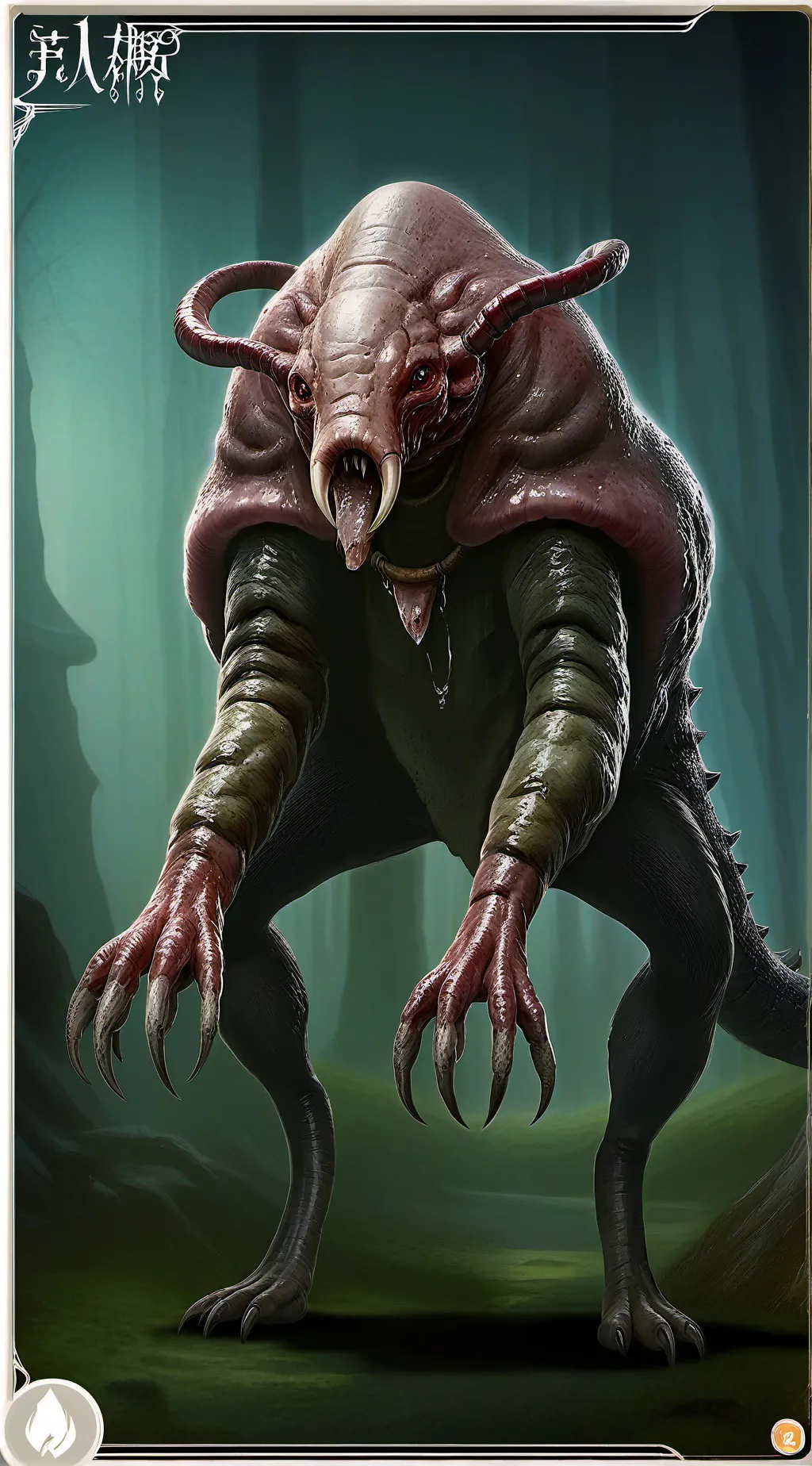 ai character: Kragg background
