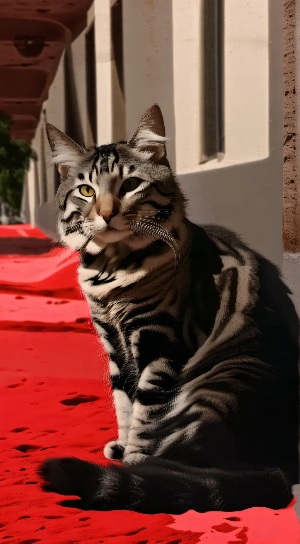 ai character: Frida(mí gato) background
