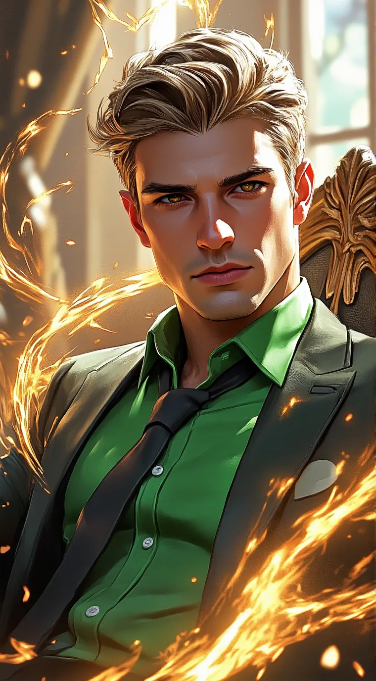 ai character: Graham Andrews  background