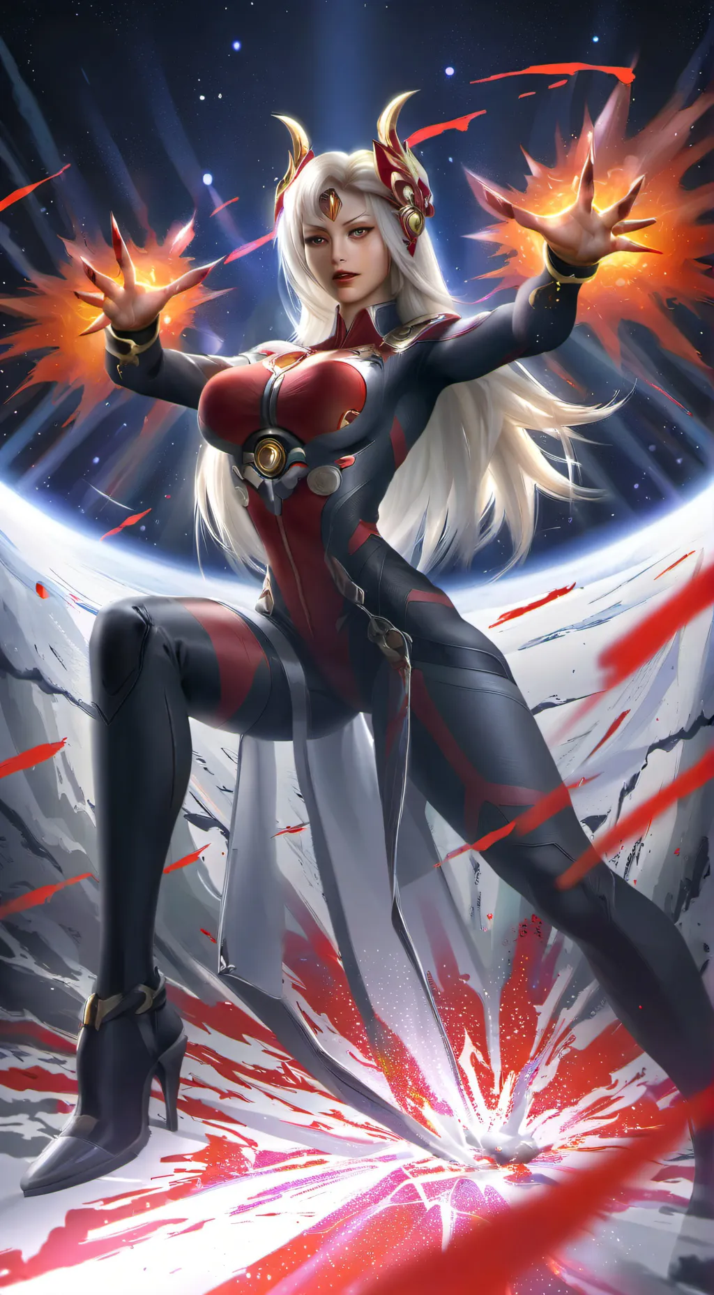 ai character: Celestralanea background