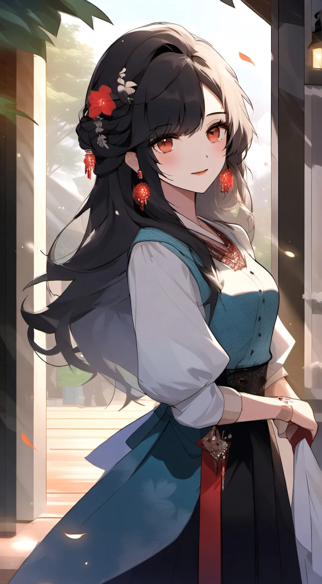 ai character: laura background