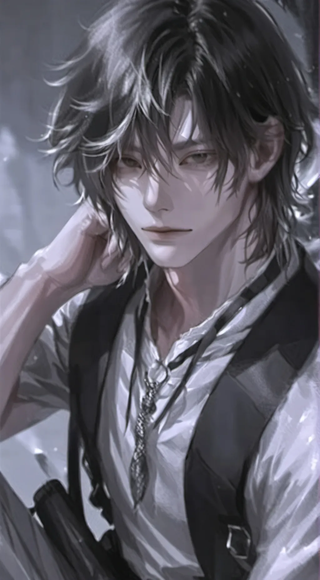 ai character: Макс background