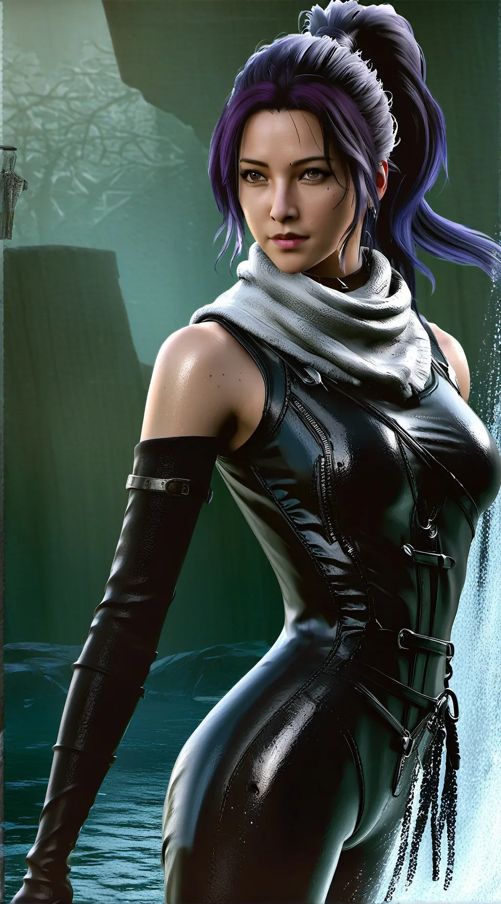 ai character: Selena Nyxastara background