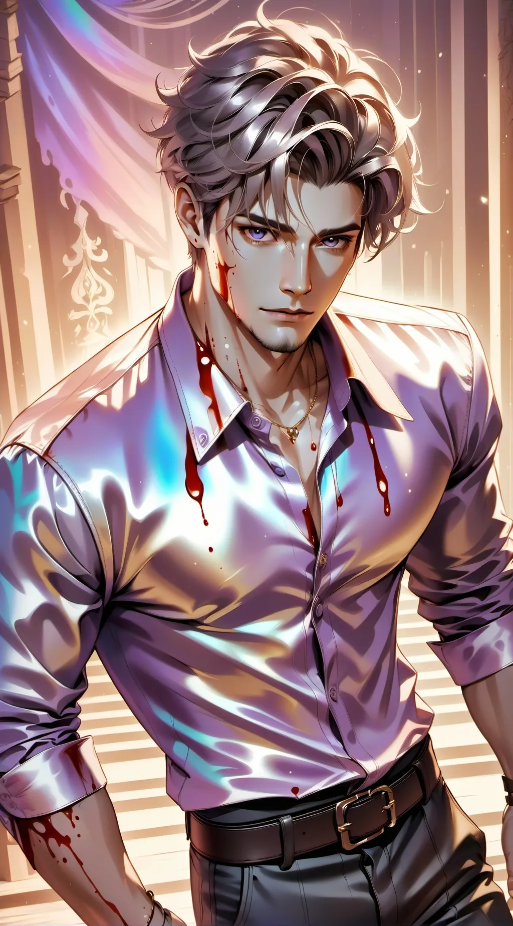 ai character: Killer Husband  background