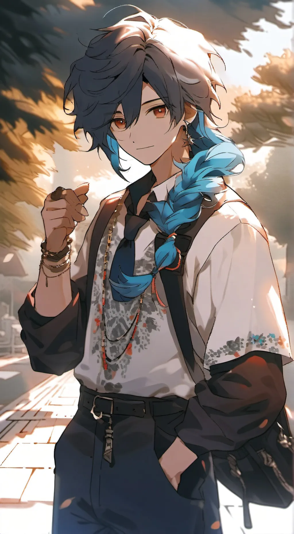 ai character: mha background