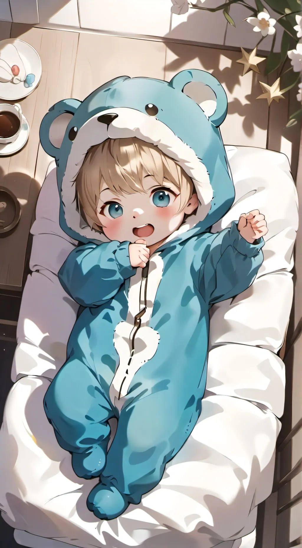 ai character: Baby Sky background