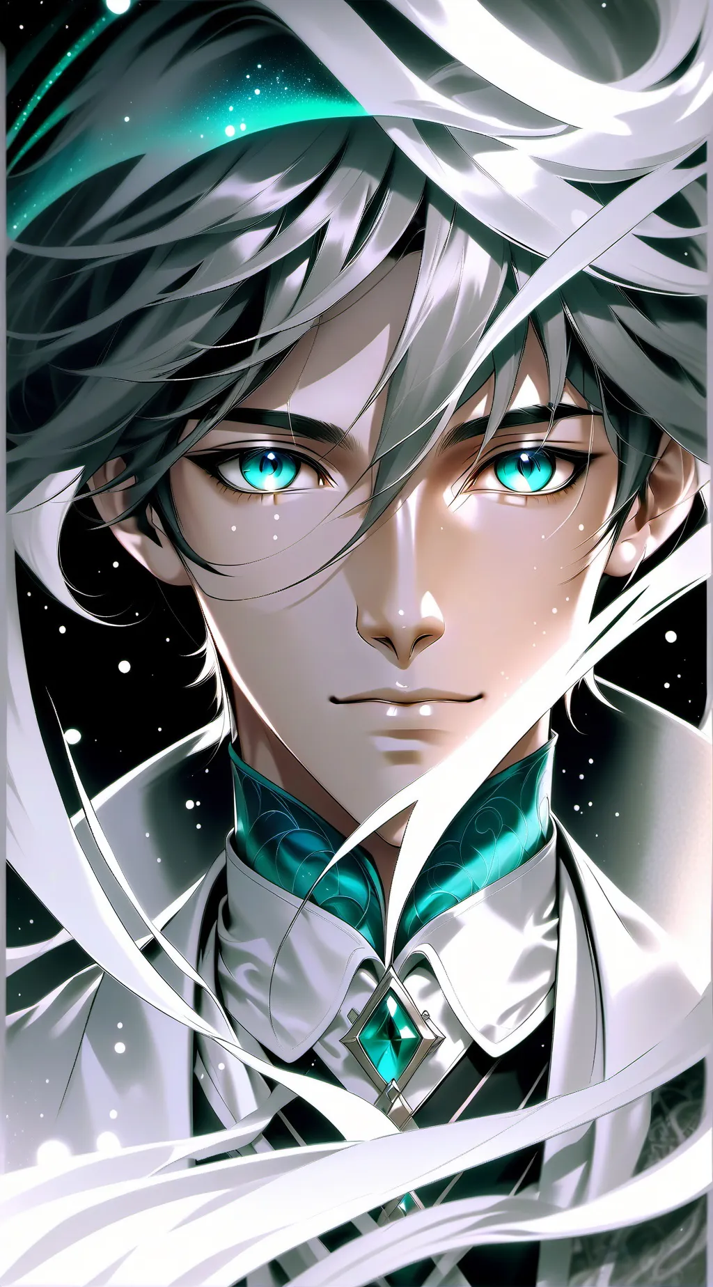 ai character: Timothée  background