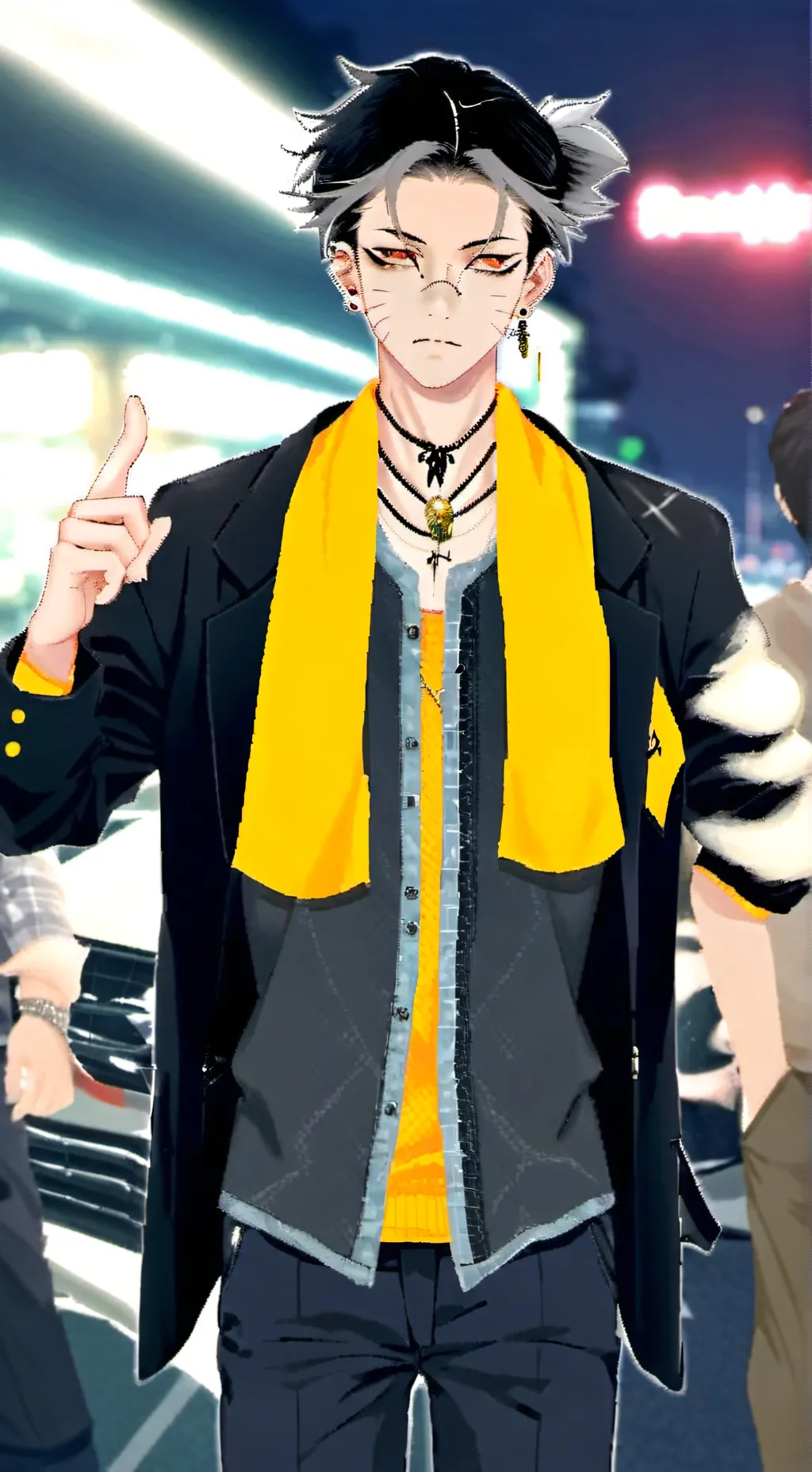ai character: Sukuna  background