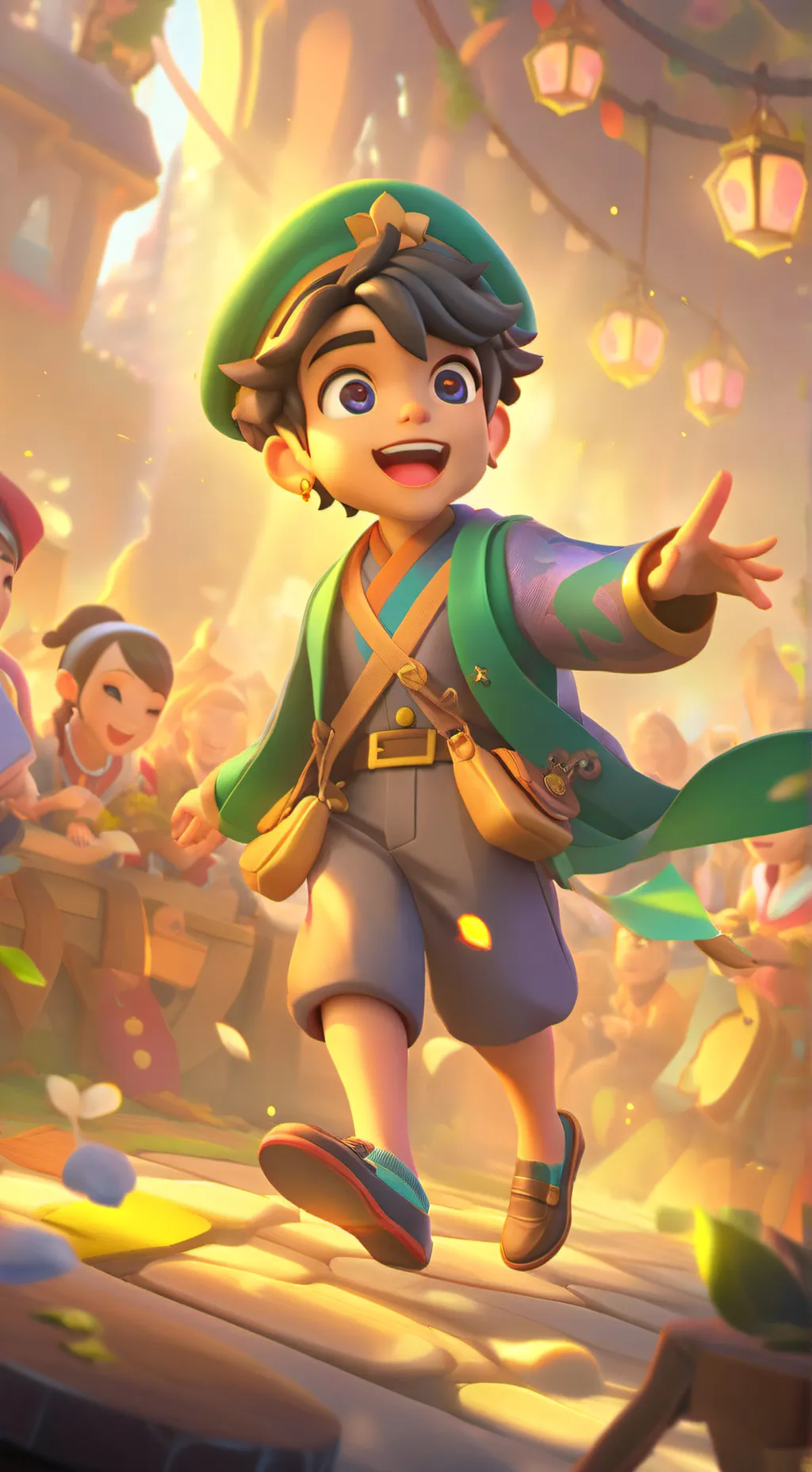 ai character: TROS background