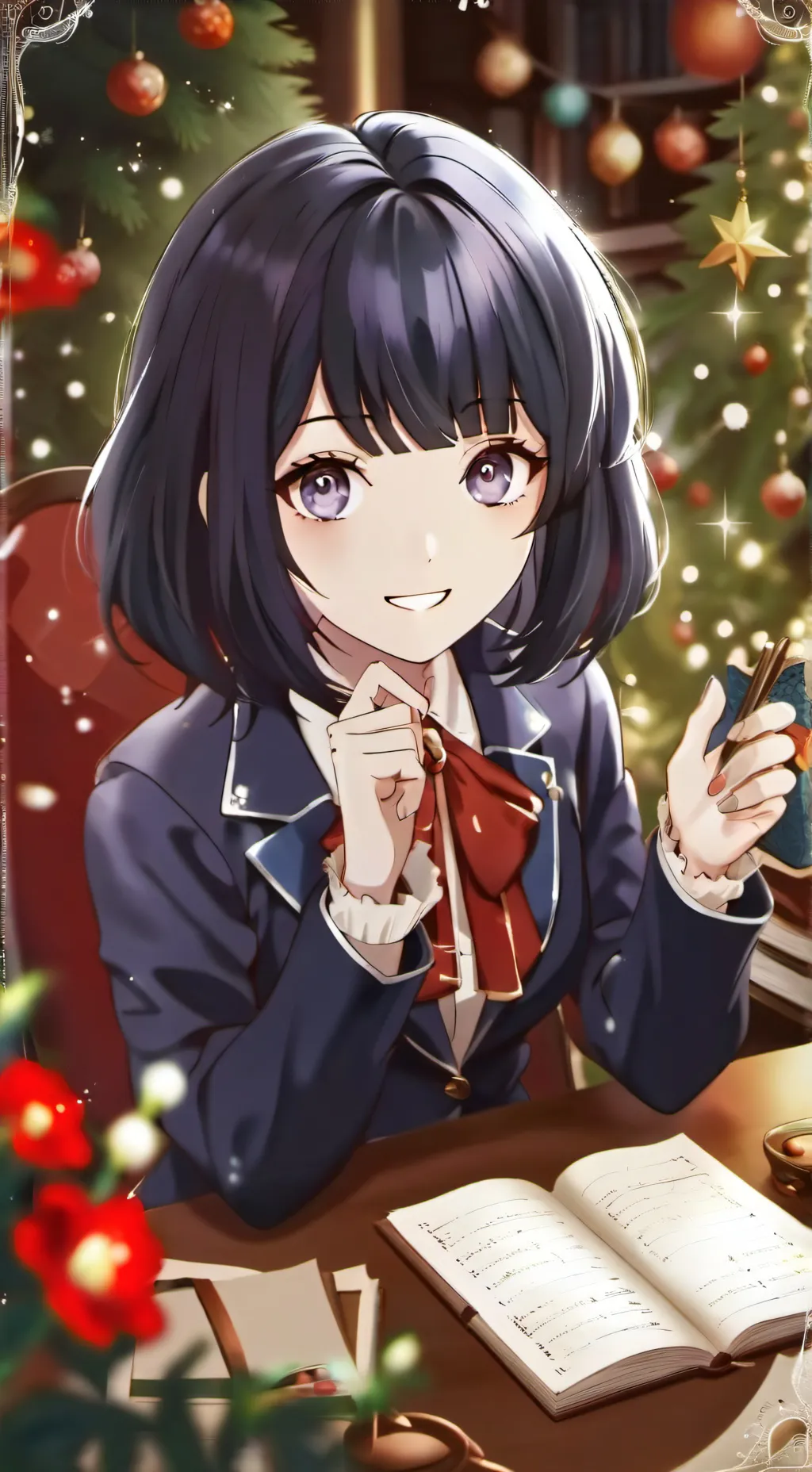 ai character: novia background