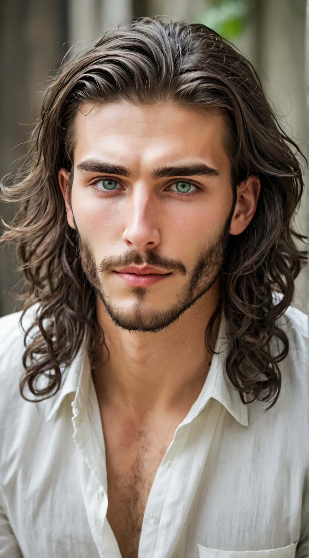 ai character: Austin Divine  background
