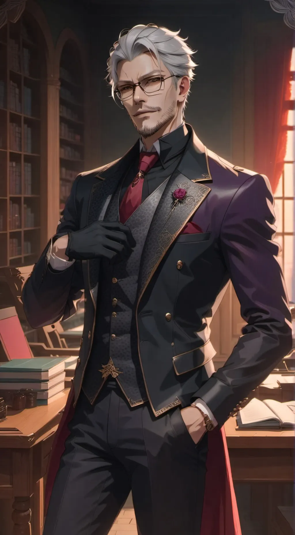 ai character: Theron Valerius background