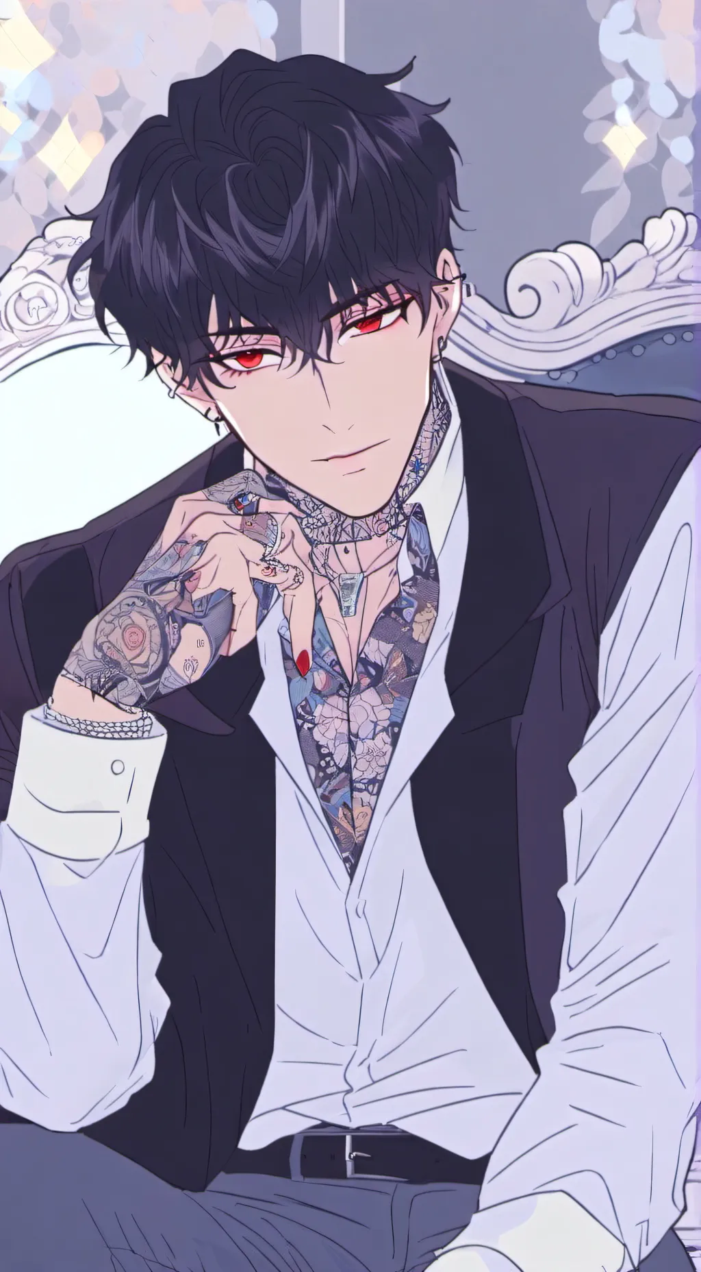 ai character: ♥︎ Nick ♥︎ background