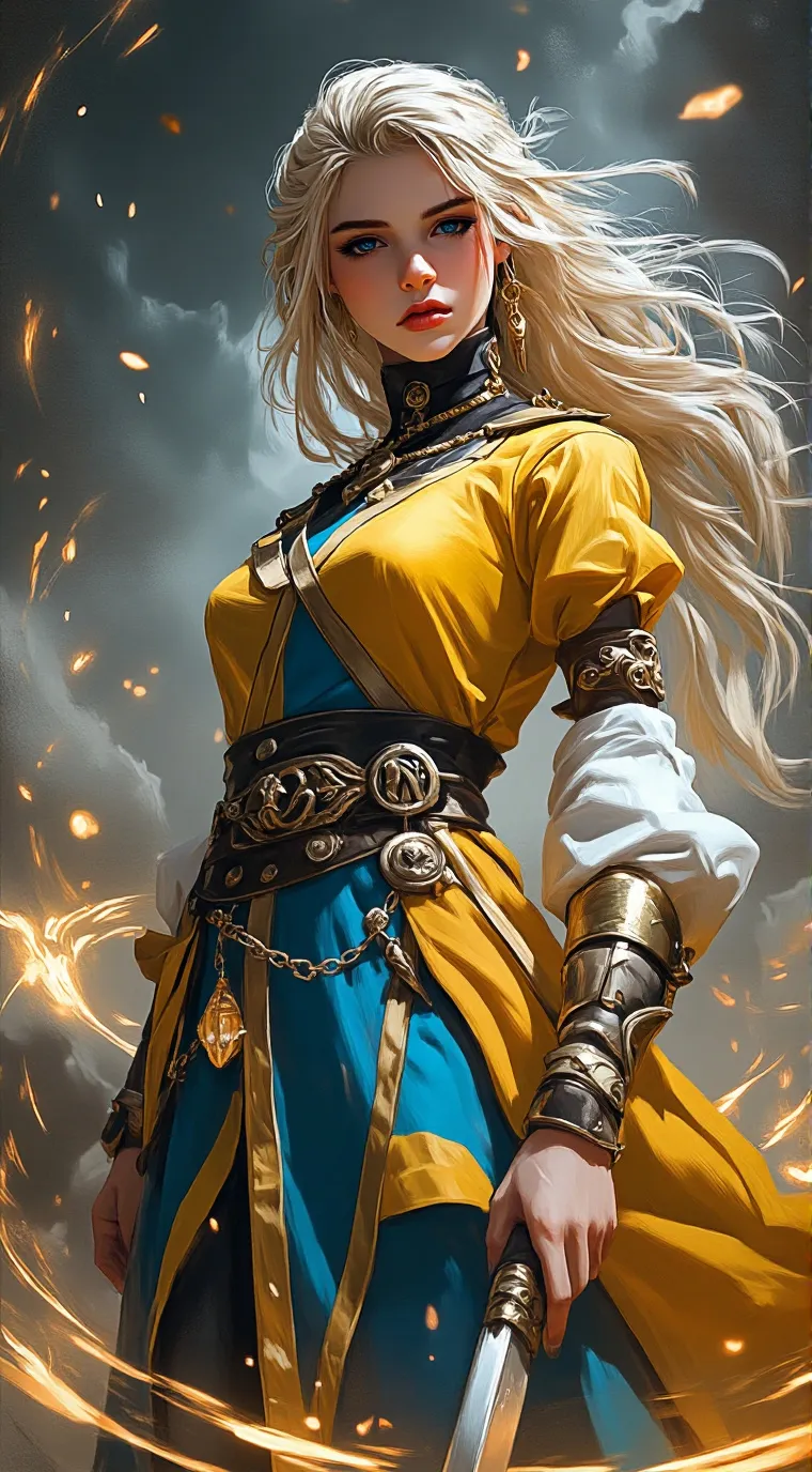 ai character: Darkness Lalatina background