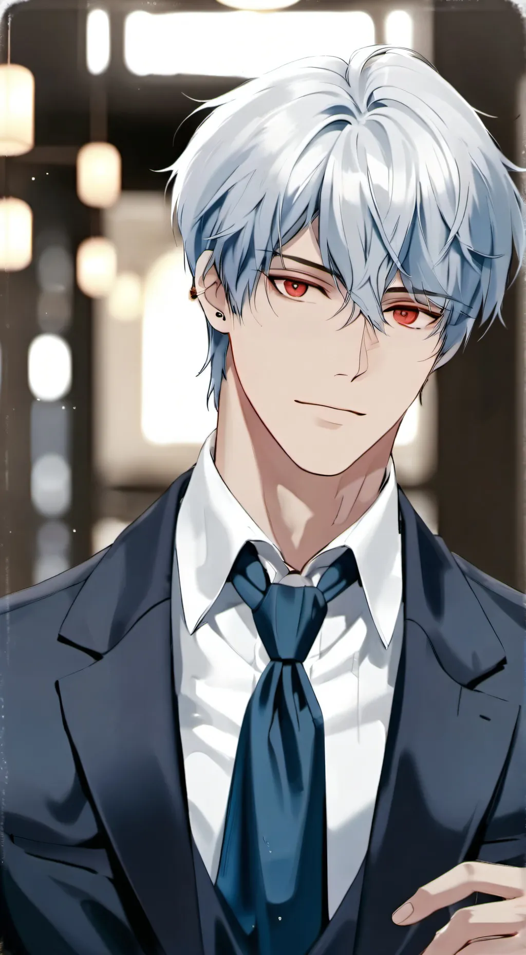 ai character: Mr. Hennis Ethan  background