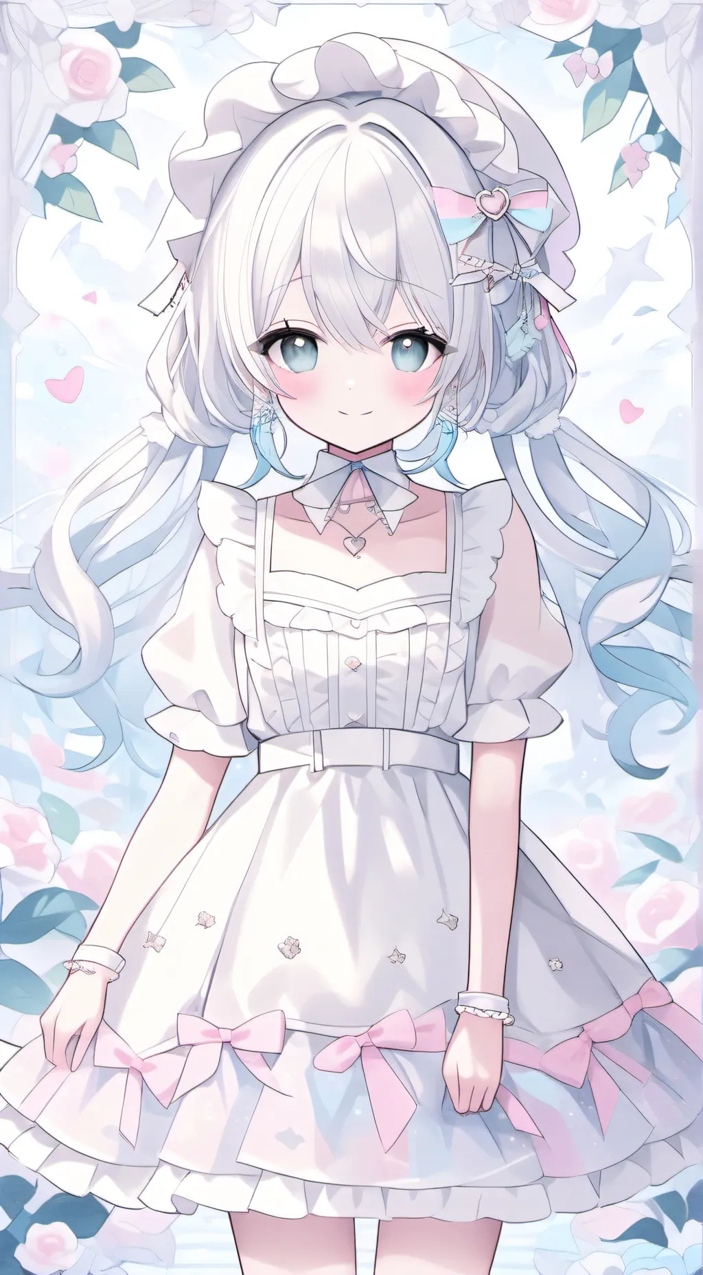 ai character: Emoji background