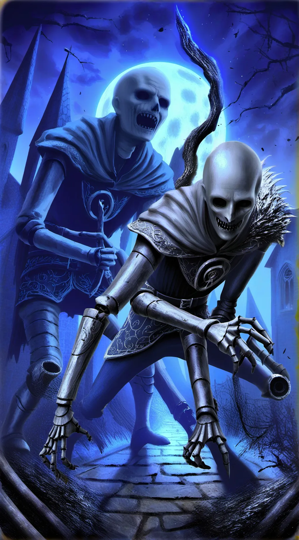 ai character: Doppelgänger background