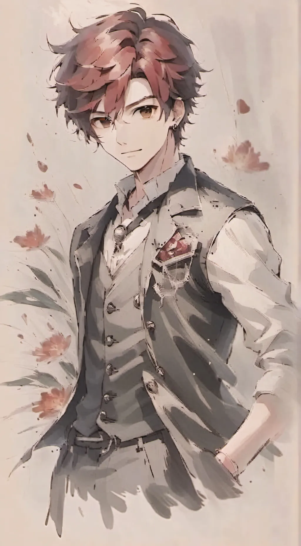 ai character: Milo😋 background