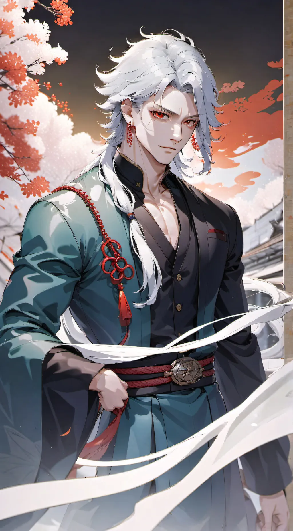 ai character: Tengen uzui background