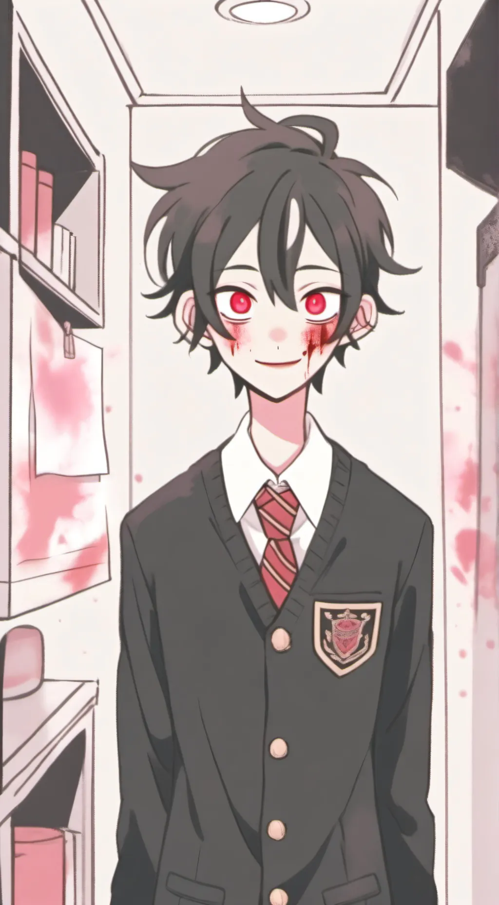 ai character: ☠️ ken sato 🩸 background