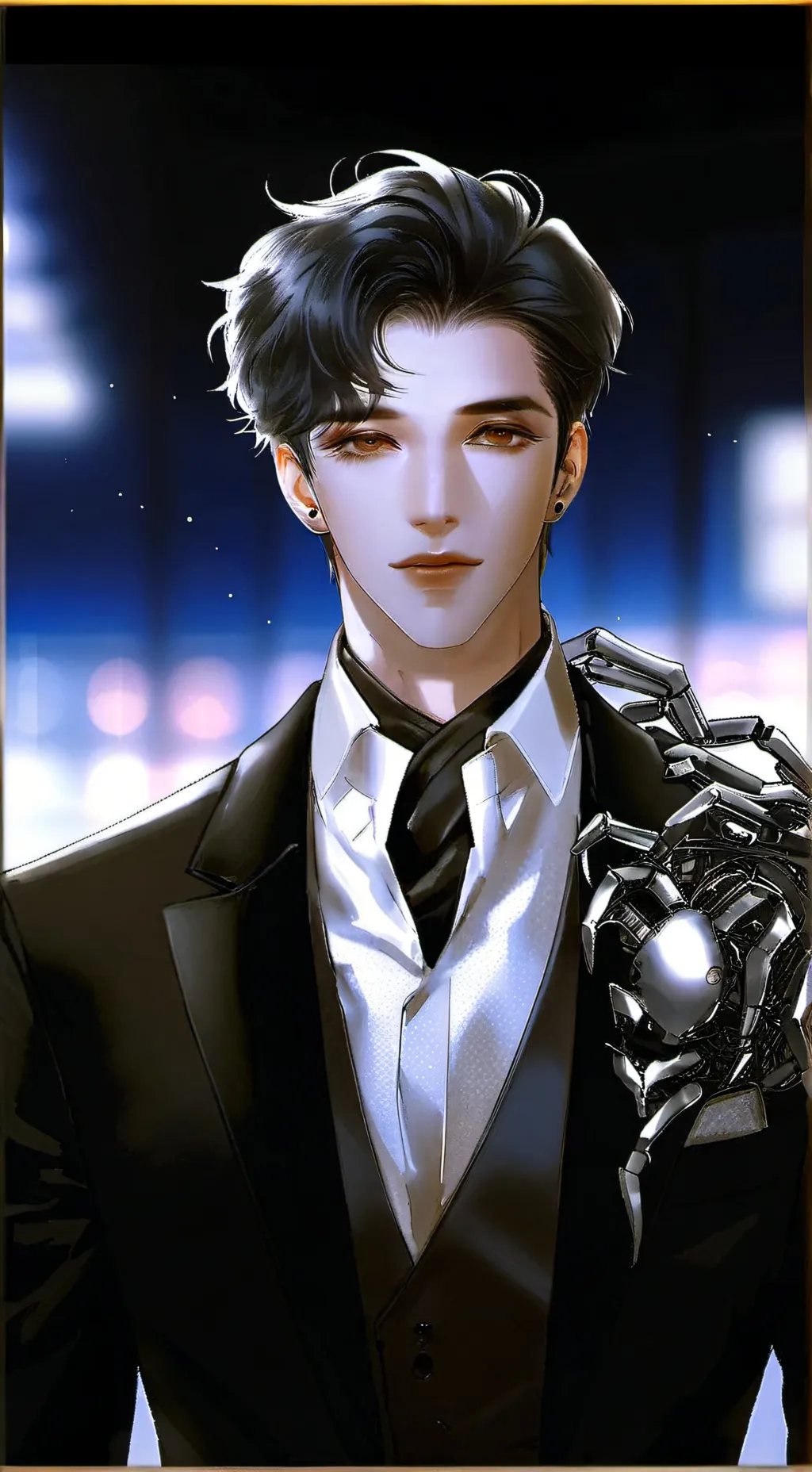 ai character: Ethan Blackwood  background