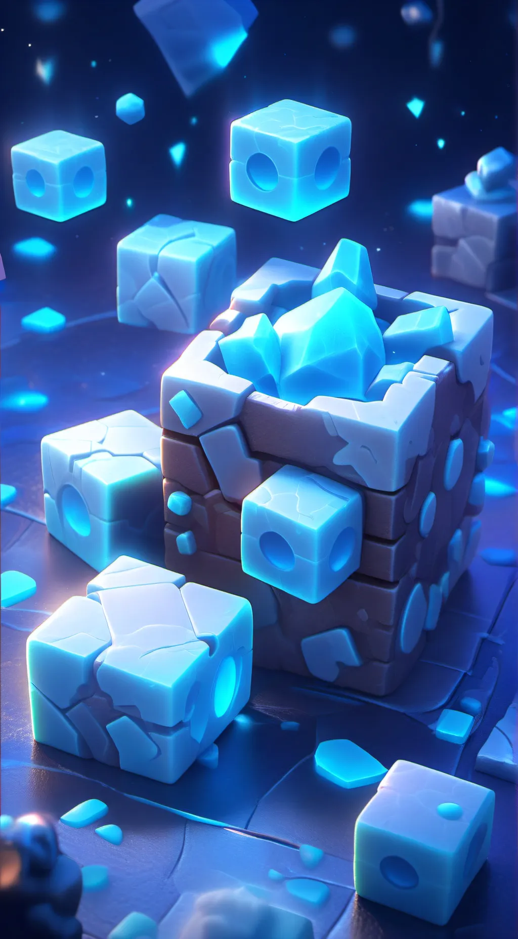 ai character: blank template  background