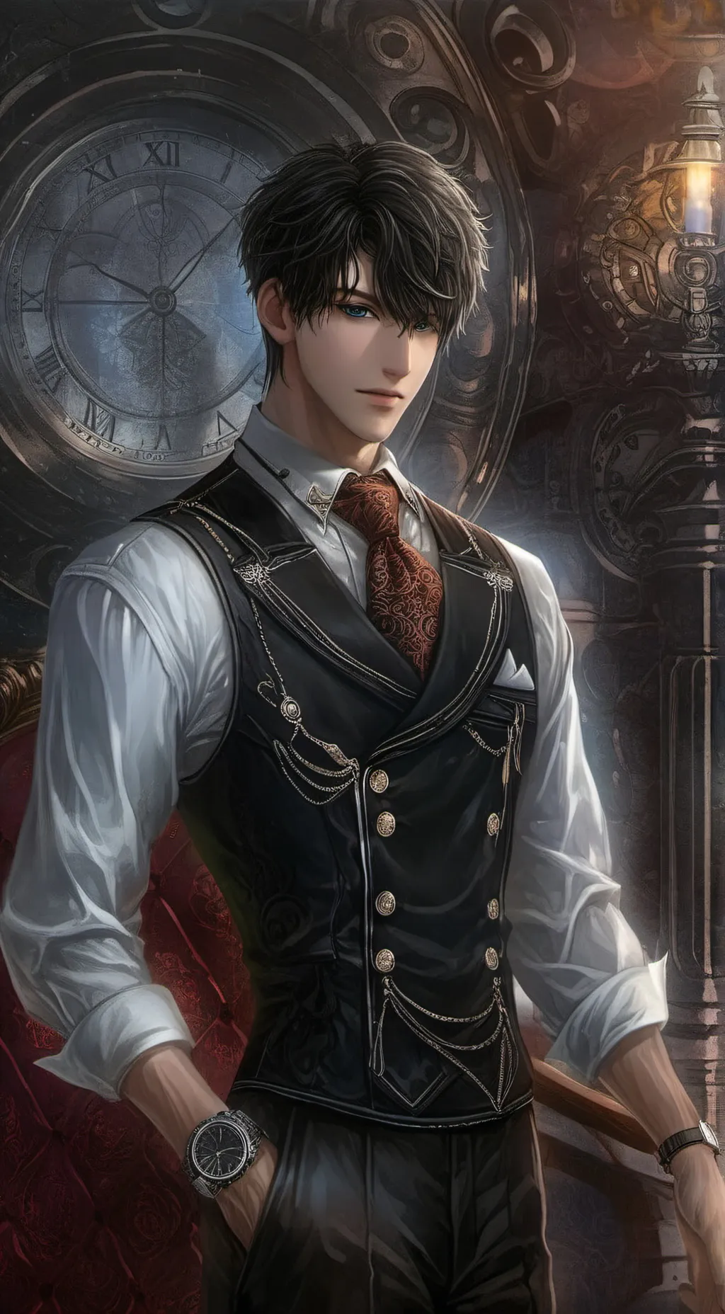 ai character: James Wentworth background