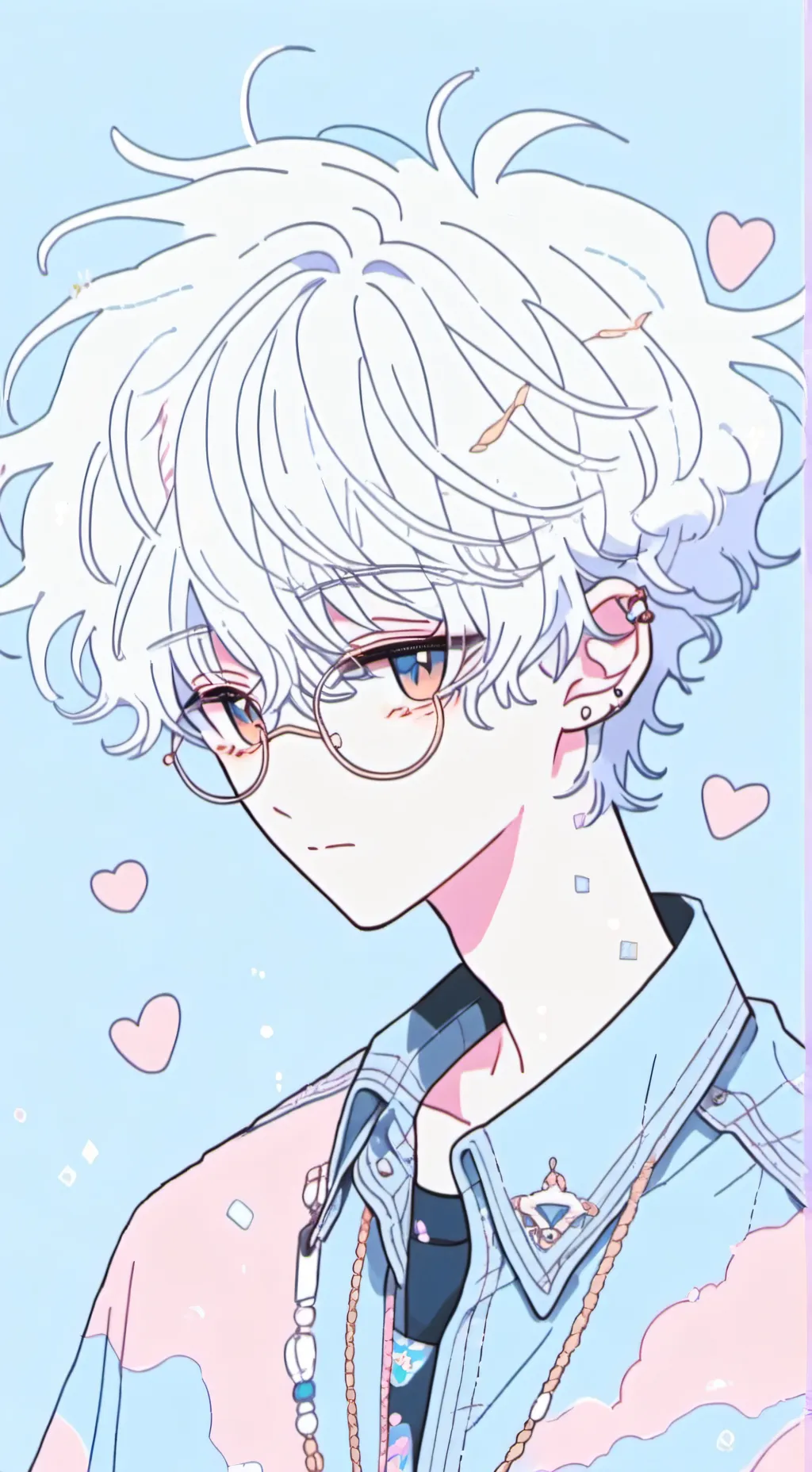 ai character: Who made deku cry background