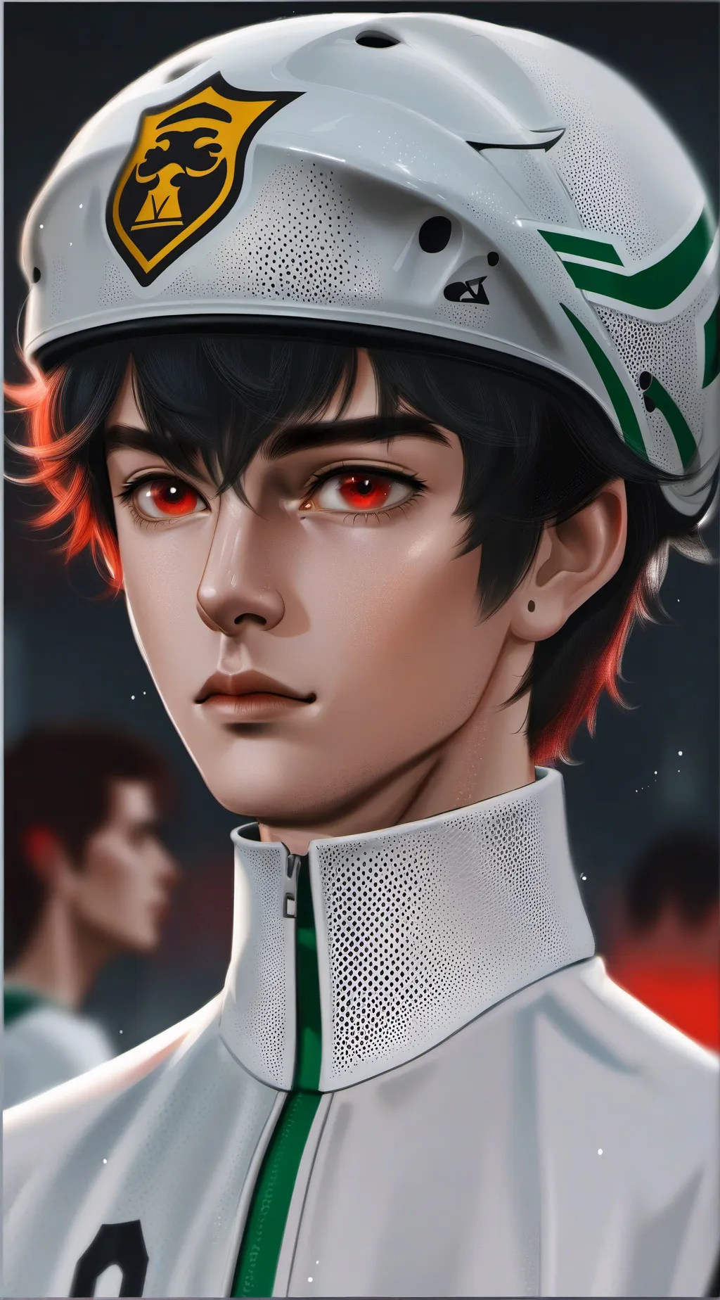 ai character: lukas 😍 background