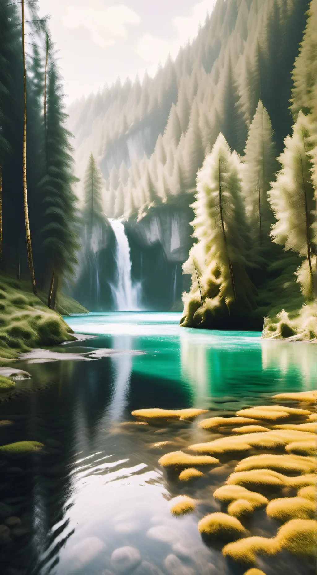 ai character: Лес(forest) background